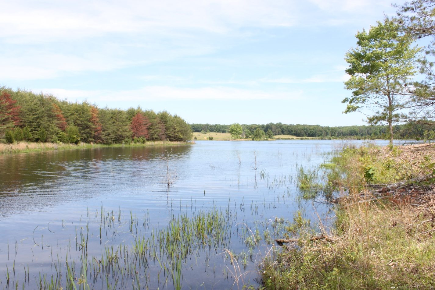 Waterfront homesite overlooking Hunting Run Reservoir